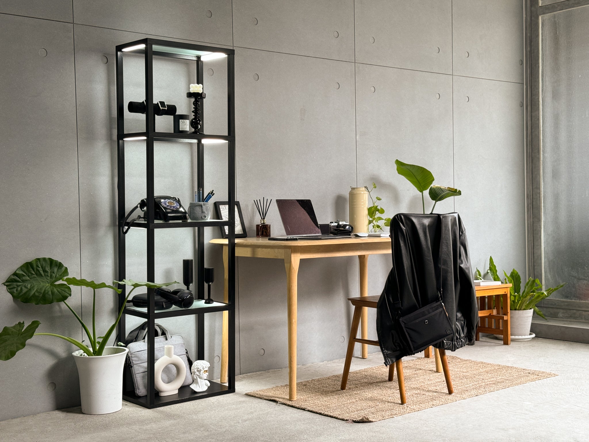 Work from home office for the modern, urban professional